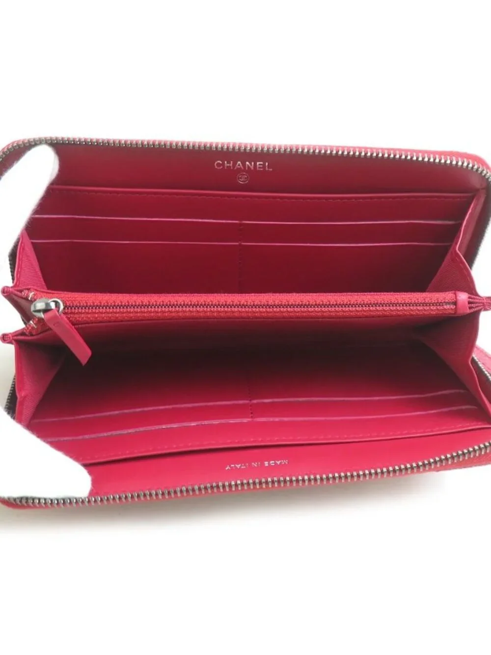 Chanel Zip Around Wallet